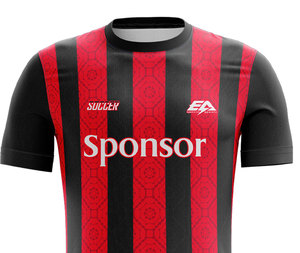 เสื้อ100% โพลีเอสเตอร์ออกแบบโลโก้ได้ตามต้องการเสื้อฟุตบอลผ้านุ่มพิมพ์ลายสำหรับผู้ใหญ่ชุดวอร์มสำหรับคลับ - Product Image 4