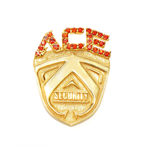 Hot Selling Accessories Trendy 2025 beGems ACE <b>Brooch</b> Elegant Logo Badge for Business Conference Souvenir - Product Image 2