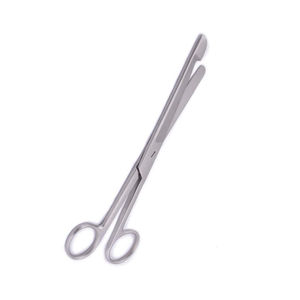 Tijeras de vendaje médico Industrial y DIY de 5 pulgadas, tijera de acabado de arena recta Knowles para sala de Cirugía de Hospital, tijeras de vendaje - Product Image 2