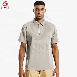 Vente chaude hommes à manches courtes pour polo imprimé personnalisé T-shirt blanc à séchage rapide tissu tricoté longue longueur - Product Image 2