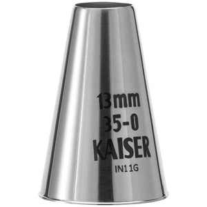 Fournitures de décoration de gâteaux - Douille perforée KAISER 13 mm ProfiDekoCenter, lot de 5 - Product Image 1