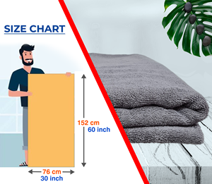 900 GSM Super Soft Cotton Large <b>Bath</b> <b>Towel</b> 70 x 140 cm - Product Image 5