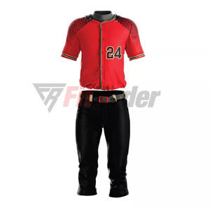 Uniforme de béisbol de hombre de último diseño con logotipo personalizado, secado rápido, transpirable, impresión por sublimación personalizada, uniforme de béisbol para hombre - Product Image 4