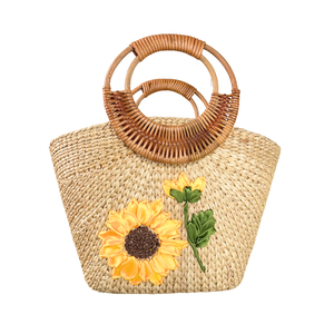 BOLSO DE JACINTO DE AGUA Ecológico: Perfecto para viajes de mercado y decoración del hogar - Product Image 1