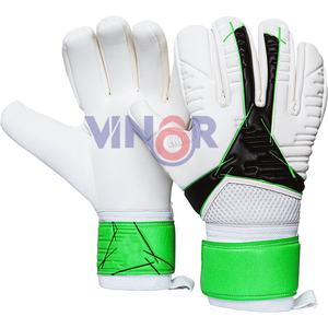 Gants de gardien de but professionnels pour adultes et enfants avec latex épais et protection des doigts en cuir lisse pour l'entraînement au football - Product Image 5