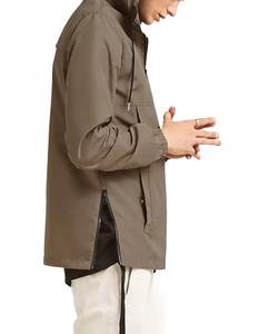 Chaquetas Anorak personalizadas de alta calidad para hombre Chaquetas Anorak para mujer Bloque de color Venta al por mayor Anorak Chaquetas para hombre - Product Image 3