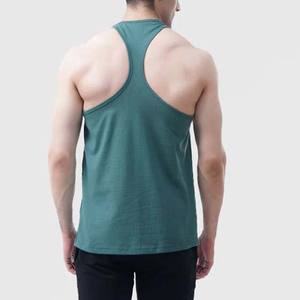 Camisetas sin mangas de algodón para hombre, precio al por mayor, camisetas sin mangas de informales Color personalizado con cuello redondo, camisetas deportivas de entrenamiento de verano para hombre - Product Image 4