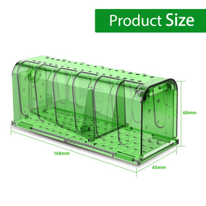 Trampa para Ratones Humana para Uso en Interiores, Fácil de Instalar, Trampa para Roedores de Captura Viva, Diseño Seguro y Limpio, Sin Matar - Product Image 6