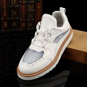 100% Genuinas Zapatillas Deportivas con Cordones para Hombre y Mujer - Estilo Deportivo con Entresuela de Goma, Moda Festiva para Todas las Estaciones - Product Image 5