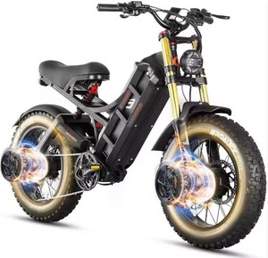 Best Sales 2025 Romeo II 5000W Dual Motor Electric Mountain Bike Electric Bike - Product Image 1