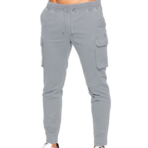 Pantalones Deportivos Casuales para Hombre, Transpirables, de Secado Rápido, de Poliéster y Algodón, con Cintura Elástica - Product Image 1