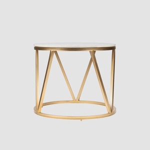 Rounded Shaped Accent <b>Table</b> Good Selling New Design Trendy <b>Side</b> <b>Table</b> Home Decor Luxury <b>High</b> Finishing Fancy Latest <b>Table</b> - Product Image 1