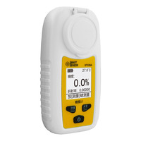 Digital 0-35% Brix Refractometer ST335A Optical Instrument +/-0.2% Accuracy for Sugar Concentration Beverages Drinks Backlight
