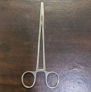 Juego de instrumentos de soporte de aguja manual de acero inoxidable de 6 pulgadas para base quirúrgica - Product Image 1