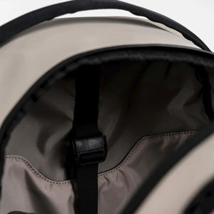 Mochila para portátil unisex antirrobo de primera calidad, lona impresa con logotipo personalizado con forro de nailon impermeable, cierre de cremallera - Product Image 2