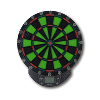 Tableau de fléchettes électronique professionnel avec écran LED défilant, 21 jeux, 65 variations, son anglais, fléchettes de qualité supérieure