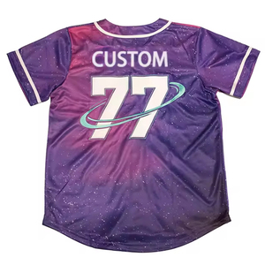 2024 vente en gros personnalisé cousu américain Baseball maillot chemises hommes USA équipe Baseball Softball uniforme maillot (PayPal vérifié) - Product Image 6