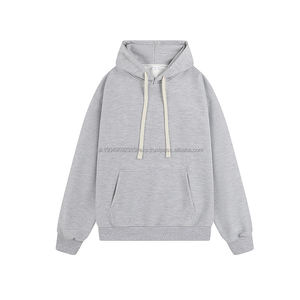 Fabricant de sweats à capuche, sweats à capuche pour hommes sur mesure, taille 6XL, cordon large, uni, grande taille, sweats à capuche surdimensionnés - Product Image 5