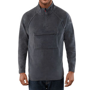 Chaqueta polar impermeable de invierno para exteriores para hombre con cremallera completa, forro térmico, estilo de calle, diseño frontal - Product Image 1