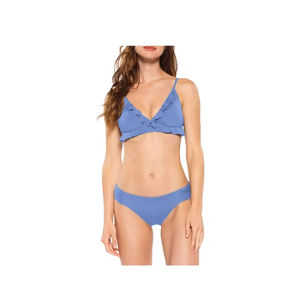 Conjunto de Bikini de Dos Piezas para Mujer Talla Grande, Poliéster/Nailon, Cintura Elástica, Transpirable, Duradero, de Secado Rápido, Traje de Baño, Ropa de Playa - Product Image 1