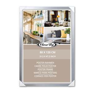 Modern Style 80 X 120 cm Silver <b>Poster</b> <b>Frame</b> with Still Life Pattern - Product Image 4