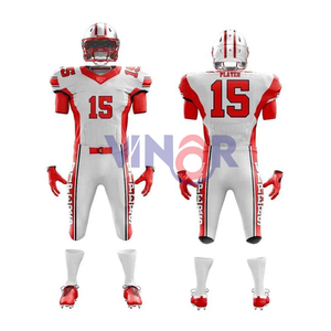 Conjunto de compresión de Club Juvenil personalizado 2025 recién llegados uniformes de fútbol americano sublimación para hombres baratos al por mayor con OEM - Product Image 1