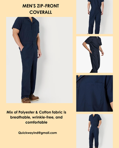 Combinaison à manches courtes à visibilité accrue, rayée, une pièce, réfléchissante - Product Image 6