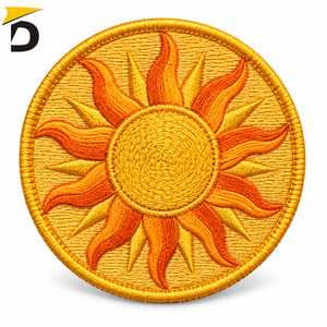 Custom <b>Velcro</b> Embroidery Patches Provide Secure Attachment Detailed Stitching And Reusable Design For Uniforms And Gear - Product Image 1