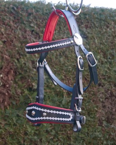 Juego de resistencia de equitación barroca, riendas de brida de Martingale multifuncional, totalmente ajustables, Multicolor, listas para enviar - Product Image 4