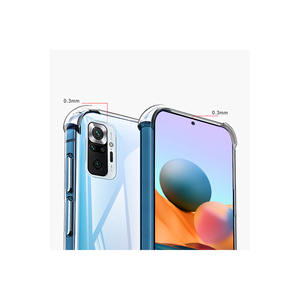 Funda de Silicona Transparente Anti-Golpes ATA Nitro para Xiaomi Redmi Note 10 Pro - Cubierta Protectora Trasera 13 Pro Max - Product Image 6