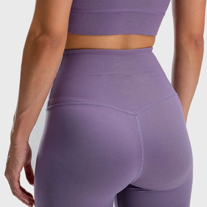 Ropa de entrenamiento sin costuras para mujer, ropa deportiva para gimnasio, sujetador de cintura alta, Ropa de baile para gimnasio, mallas de Yoga Haus Industries - Product Image 3