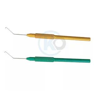 金色和绿色单眼皮工具仪器Phaco Nagahara斩波器铲刀机械手钩由KAHLU矫形
