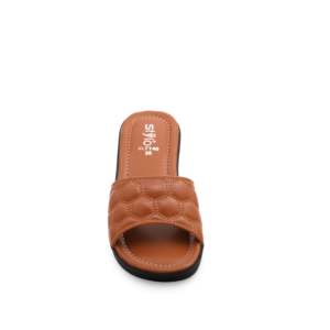 Sandalias de tacón Mostaza Casual Softy CL7140 - Product Image 1