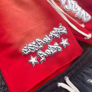 Mode streetwear shorts hommes brodé coton respirant été décontracté élégant designer confortable hommes shorts porter - Product Image 5