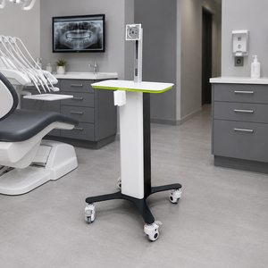 Carrito móvil para escáner dental con soporte para monitor y toma de corriente para equipos de imágenes orales, clase II, certificado CE - Product Image 4