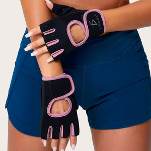 Guanti Fitness Mezze Dita per Uomo e Donna in Neoprene con Cinturino da Polso Regolabile e Cuscinetti Ammortizzanti per Uso in Palestra - Product Image 1