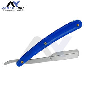 Rasoir de barbier de haute qualité à lame unique, rasoir à lame oscillante, couleur personnalisée, rasoir de barbier professionnel à lame droite - Product Image 2