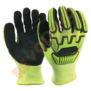 Shockproof Nitrile Oil Field Work Gloves Anti Vibration Gloves Construction Mechanical Safety Gloves TPR Protector <b>Foam</b> <b>Rubber</b> - Product Image 2