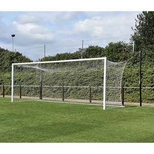Portería <span class=keywords><strong>de</strong></span> Fútbol Profesional Personalizada <span class=keywords><strong>de</strong></span> Acero, 5mX2m, Grande, para 7 Jugadores, para Campo <span class=keywords><strong>de</strong></span> Fútbol al Aire Libre, con Logotipo Personalizado - Product Image 1