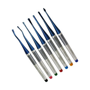 ชุดเครื่องมือถอนฟันสแตนเลสเกรดพรีเมียมสำหรับการผ่าตัดช่องปาก ประกอบด้วยคีม PDL และอุปกรณ์ยกโคนฟัน สำหรับการถอนฟันที่มีการเคลื่อนตัวของโคนฟัน - Product Image 1