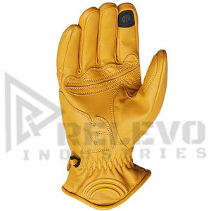 Guantes de Cuero Táctiles, Guantes de Lana de Oveja Encerados, Guantes para Herramientas de Cuero, Precio Especial, Guantes Mote, Guantes de Carreras - Product Image 5