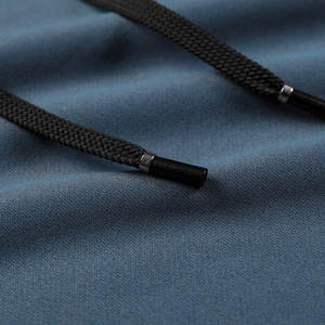 Sudadera con capucha de lana de peso pesado de invierno unisex para hombre, personalizada, de algodón y poliéster con logotipo de espuma bordado y teñido liso para estampado de hojaldre - Product Image 4