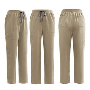 Uniformes Médicos Unisex de Alta Calidad para Doctores y Enfermeras, Material Spandex, Fusión Sin Costuras, Conjunto de Uniforme Médico Personalizado con Bolsillo - Product Image 5