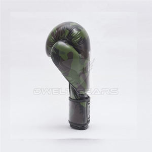 ถุงมือชกมวยทำจากหนังแฟชั่นชั้นนำสีต่างๆสำหรับใช้ในยิมผลิตตามสั่ง - Product Image 3