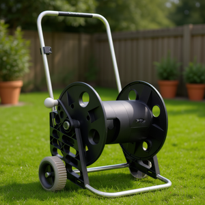 Genius 100 GardenLife 8872 Claber Enrollador de Manguera Manual Sin Manguera (Máx. 15 m) Capacidad de 100 m (1/2 pulgada de diámetro) - Product Image 3