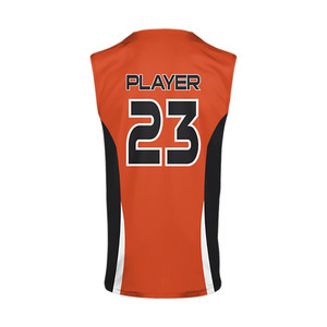 Wholesale Unisex Custom Logo Plus Size Uniform Jersey Breathable Sleeveless <b>Baseball</b> Softball Sportswear Black Yellow White - Product Image 4