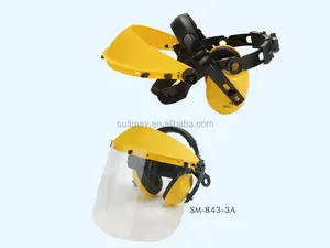 Visera transparente con protector facial, con orejeras - Product Image 2