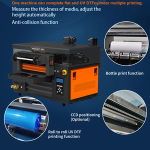 병 실린더 기계를 인쇄하기위한 3 in 1 기능이있는 4060 A2 플랫 베드 UV 프린터 - Product Image 1