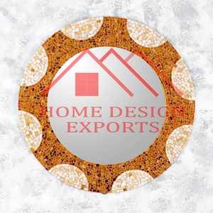 Treo gương cho phòng khách chất lượng hàng đầu lớn khảm gương <span class=keywords><strong>Amazon</strong></span> sang trọng hiện đại Vòng khảm khung tường trang trí nội thất - Product Image 2