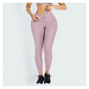 OEM Femmes Sport Taille Haute Stretch Fitness Yoga Leggings Workout 100% Coton Formation Femmes Leggings - Product Image 6